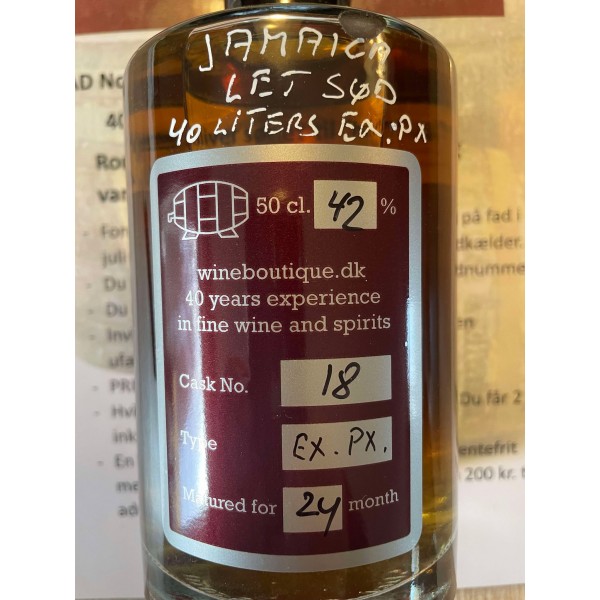 WINEBOUTIQUEEGENMODNETROMJAMAICASINGLEBARRELCASKNo1842alc20grLETSDET-31