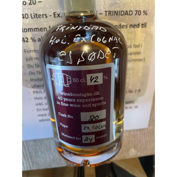 WINEBOUTIQUEEGENMODNETROMTRINIDADSINGLEBARRELCASKNo2042alcIKKESDET-31