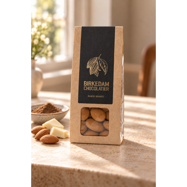 BirkedamChocolatierMandelhvidchokoladelakrids100grSknkombinationmellemmandeloghvidchokoladerulletilakridspulver-35