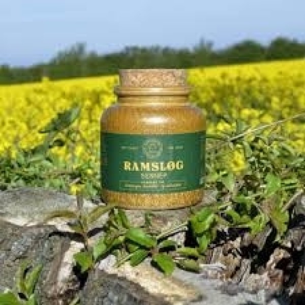 SvendborgSennepsfabrikRamslgsennepEnfinmaletsdsenneptildressingermarinaderkartoffelogklsalater250gr-313