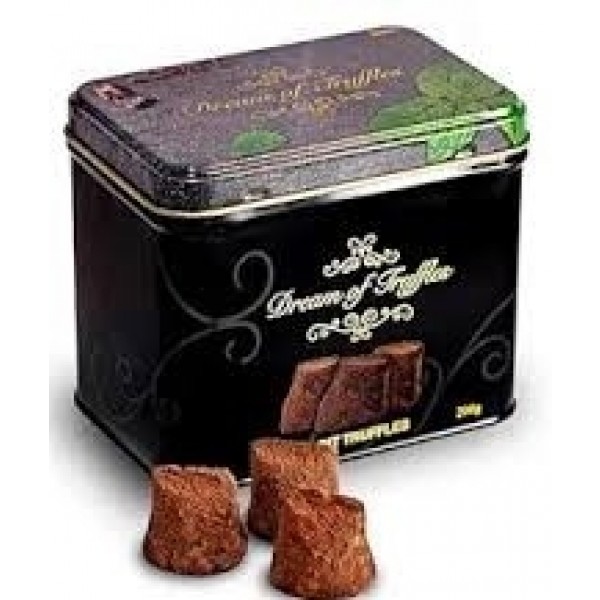 DreamofSwedenKakaopudretchokoladetrflermmintchokoPremiumqualityIsmukmetalboxfingaveid200gr-312