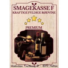 Smagekasse F - Kraftige & Fyldige rødvine, 3x2 fl. ass. - PREMIUM