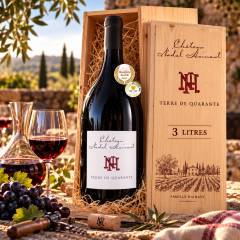 Chateau Nadal Hainaut - "Terre de Quarante" - AOP Côtes du Roussillon - 3 LITERS I TRÆKASSE