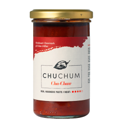 Chu-Chum - "Cha-Chaw" - Rigtig Habanero paste - Danmark - Berømt dansk producent - God til tapasbordet - Premium produkt - 270 ml. pr. gl.