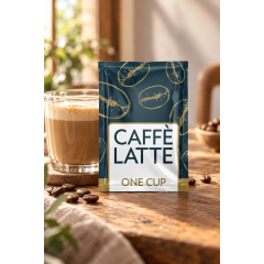 Wonderful Caffe Latte - Kaffedrik i breve – Fyldig og cremet mælkekaffe - 18 gr. pr. brev