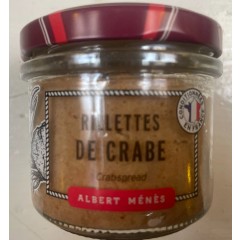 Albert Ménés - "Rilette af krabbe" - 90 gr. pr. glas