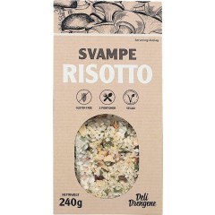 Svampe risotto - ITALIEN - Tilsæt blot væske og lad retten simre, indtil risene er møre og cremede - 240 gr. - Ca. 3 portioner