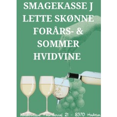 Smagekasse J - Lette behagelige og friske forårs og sommer hvidvine, 3x2 fl. ass.