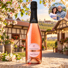 Domaine Joseph Scharsch - Wolxheim, Alsace - Cremant D'Alsace - Pinot Noir Rosé