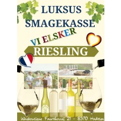 LUKSUS SMAGEKASSE M/ RIESLING VINE, SOM VI SELV ELSKER