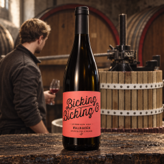 Bicking & Bicking - Pfalz - "Wallhausen" - Ufiltreret Spätburgunder i naturvinskategorien - Vin for kenderen