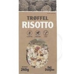 Trøffel risotto - ITALIEN - Tilsæt blot væske og lad retten simre, indtil risene er møre og cremede - 240 gr. - Ca. 3 portioner