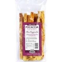 Håndlavede Focaccia brød m/ oliven - Italien - Perfekte til snacks, vinsmagninger, suppe eller tapas.