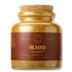 Svendborg Sennepsfabrik - "Mjød-sennep" - En mellemfin sennep. Det perfekte selskab til groft brød og dit yndlingspålæg.. - 250 gr.