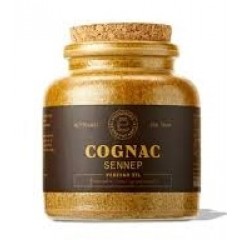 Svendborg Sennepsfabrik - "Cognac-sennep" - Pirrende i sovse og marinader. Lavet på brune og gule sennepsfrø - 250 gr.