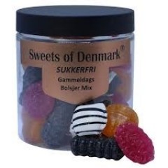 Sweets of Denmark - Sukkerfri gammeldags Bolsje Mix - 150 gr.
