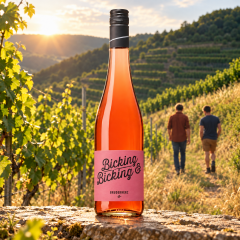 Bicking & Bicking - "Bruderherz" - Rosé - Nahe - (halvtør) - Var igen med på årets roséfestival og kunne smages på standen med Lions Club