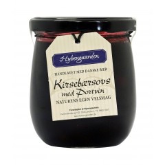 Kirsebærsovs med Portvin 400 gr. - Hybengaarden - Vendsyssel - Premium product