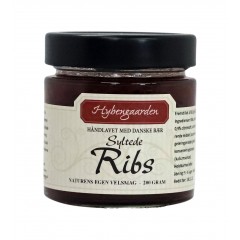 Syltede Ribs - Hybengaarden - Vendsyssel - Premium product - 200 gr. i glas