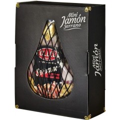 Mini Serrano m/kniv og skærebræt 1 kg - Spanien