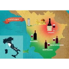 LØRDAG D. 3 JUNI 2023 kl. 19.00 - TOSCANSK VINAFTEN M/MAD - Vinhandleren har lige været i Toscana 