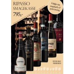 "Ripasso smagekasse" - med 3 x 2 vine 