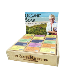 SæbeRiget - "Små økologiske sæber a' 50 gr." - Håndværks plejeprodukter fra Blåvand. - En perfekt værtindegave, morsdags gave eller blot til selvforkælelse.